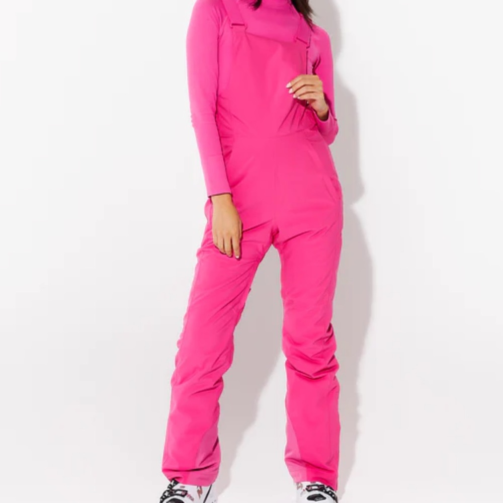 Halfdays Carson Bib Pant in Alpenglow (Large)